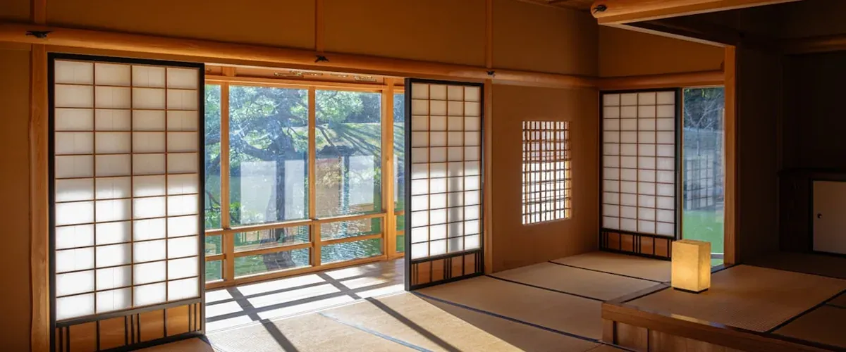 Traditional Tokyo sento public bath interior with hot water and tiled walls
